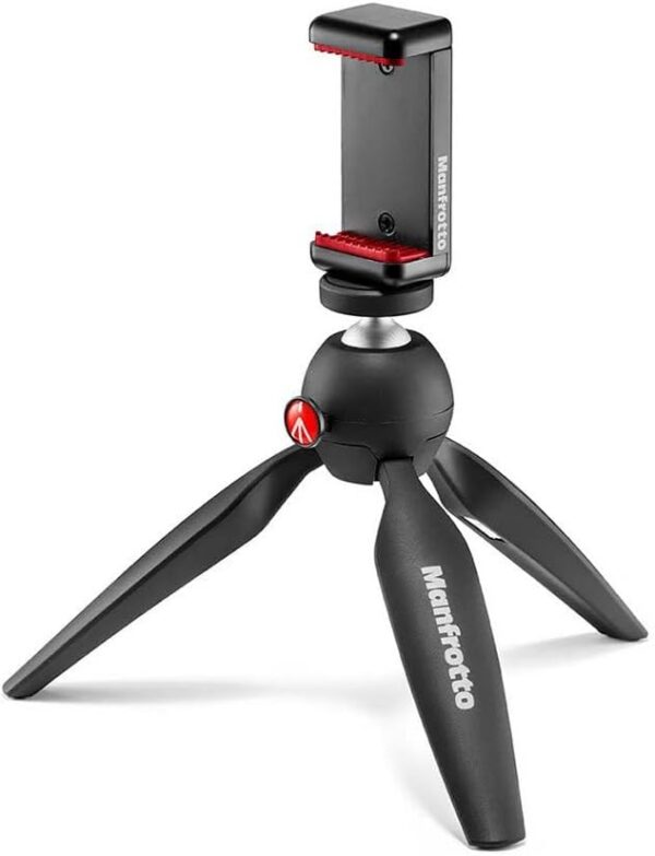 Manfrotto PIXI Smart Mini Tripod with Universal Smartphone Clamp Manfrotto PIXI Smart Mini Tripod with Universal Smartphone Clamp product image
