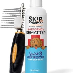 Skip the Groomer Dematting Cream + Rake Brush product image