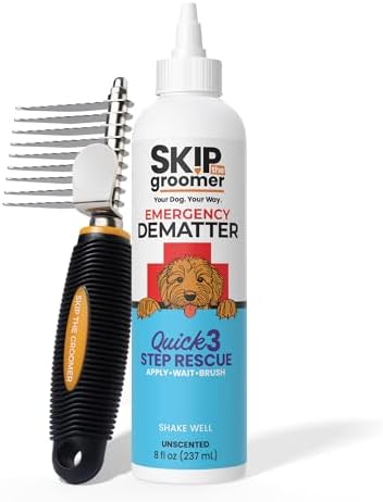 Skip the Groomer Dematting Cream + Rake Brush product image
