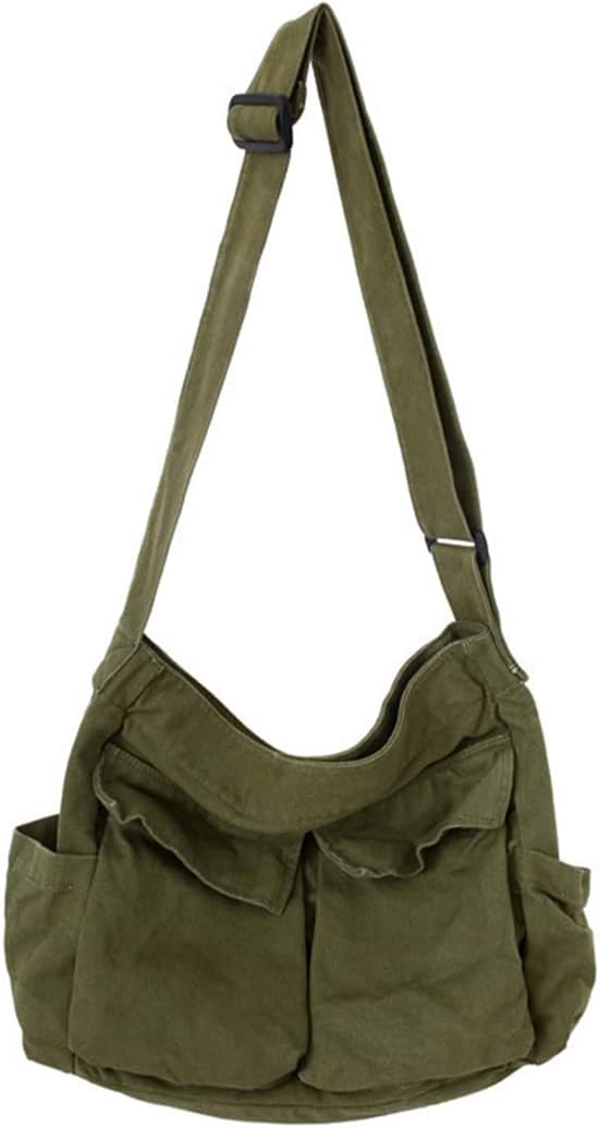 GAXOS Cute Messenger Bag for School Vintage Canvas Crossbody GAXOS Cute Messenger Bag for School Vintage Canvas Crossbody product image