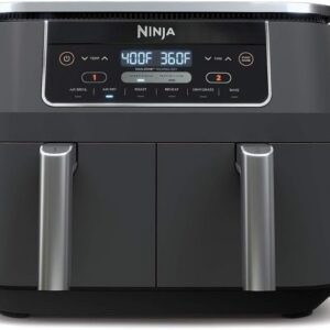 Ninja DZ201 Foodi 8-Quart 6-in-1 DualZone 2-Basket Air Fryer Ninja DZ201 Foodi 8-Quart 6-in-1 DualZone 2-Basket Air Fryer product image