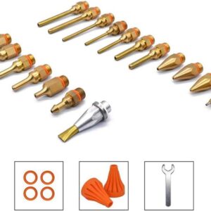 BOSWELL 18-Piece Copper Glue Gun Nozzles product image