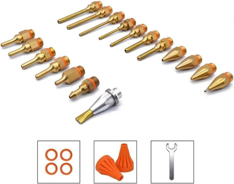 BOSWELL 18-Piece Copper Glue Gun Nozzles product image