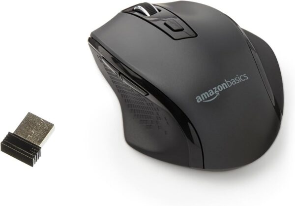 Amazon Basics Portable Wireless Computer Mouse product image