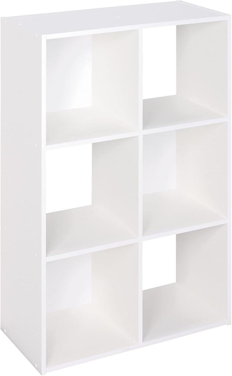 ClosetMaid Cubeicals 6-Cube Storage Shelf Organizer, White product image