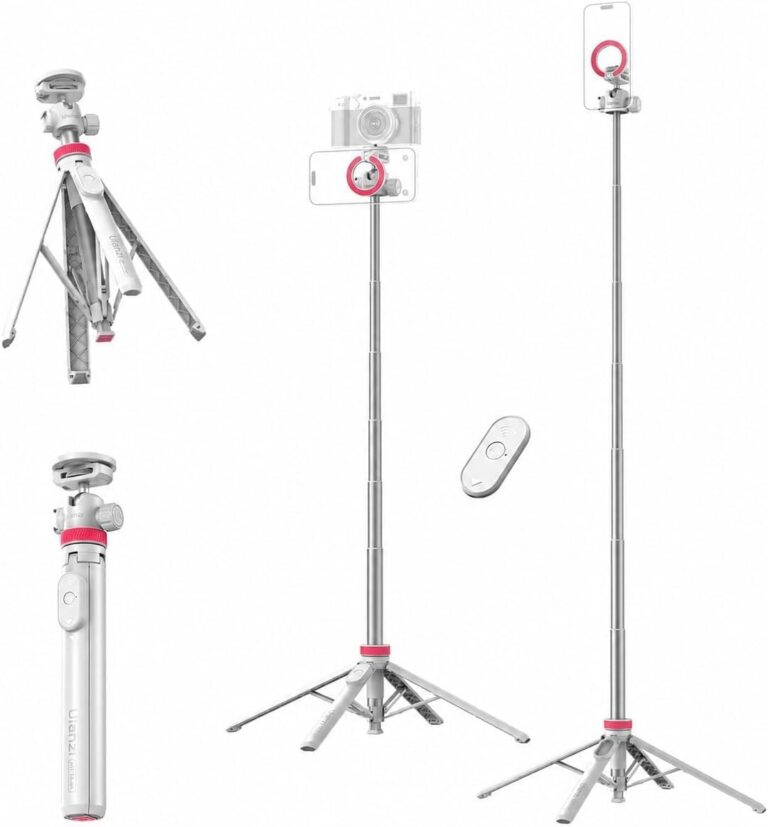 ULANZI MT44M 2-in-1 Auto Open Magnetic Phone & Camera Tripod with Remote product image