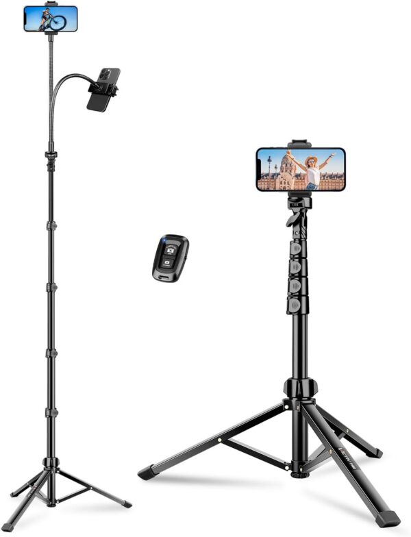 Victiv P18E 86-Inch Phone Tripod with Gooseneck product image
