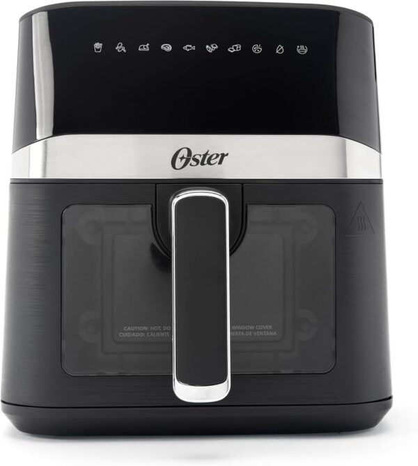 Oster Compact Air Fryer, 4-Quart Digital Air Fryer with Window product image