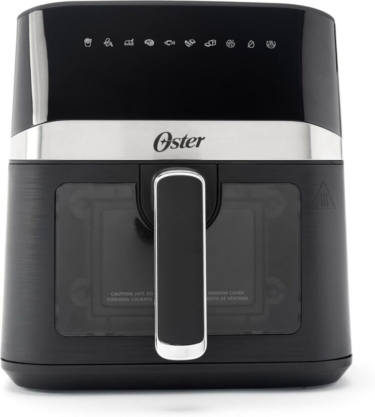 Oster Compact Air Fryer, 4-Quart Digital Air Fryer with Window product image