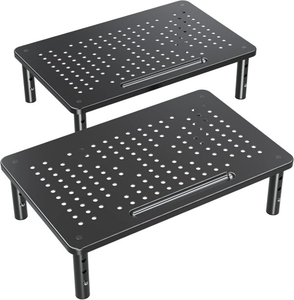 ELIVED 2 Pack Monitor Stand Riser ELIVED 2 Pack Monitor Stand Riser product image