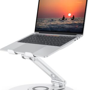 OMOTON Adjustable Laptop Stand with 360° Rotating Base OMOTON Adjustable Laptop Stand with 360° Rotating Base product image