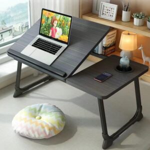 EYdoter Foldable Laptop Desk for Bed and Couch, Black product image