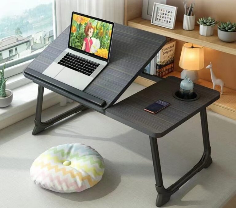EYdoter Foldable Laptop Desk for Bed and Couch, Black product image