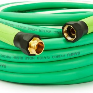 SANFU Upgraded Hybrid Garden Hose 5/8-Inch x 25 ft product image