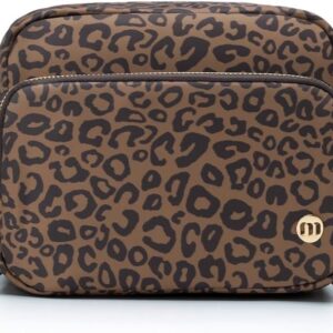 MEXS Mini Crossbody Bag for Women, Brown Leopard product image