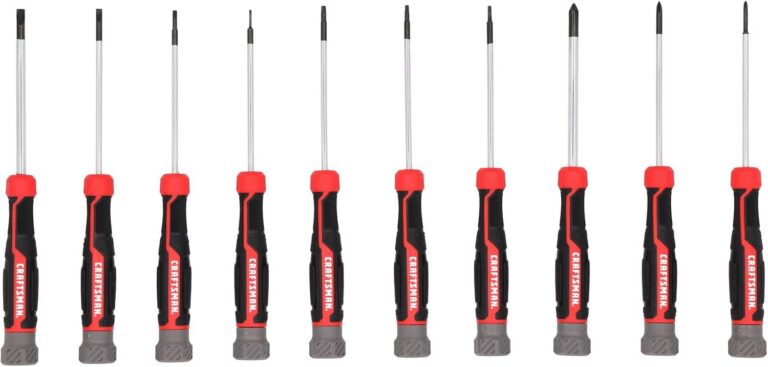 CRAFTSMAN Precision Screwdriver Set 10 PC Durable Tips (CMHT65140) product image