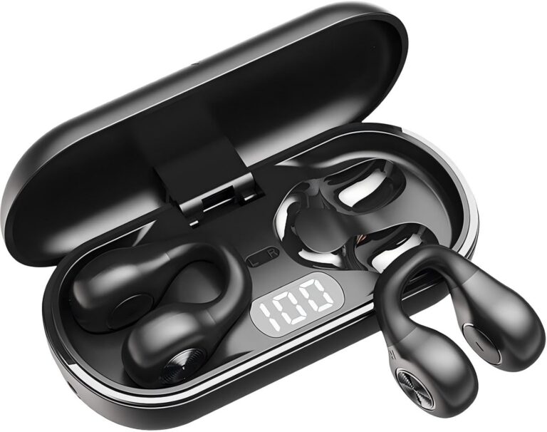 Piegricdiat Open Ear Headphones Clip-On Earbuds product image