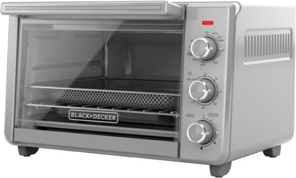 BLACK+DECKER 6-Slice Air Fry Toaster Oven BLACK+DECKER 6-Slice Air Fry Toaster Oven product image