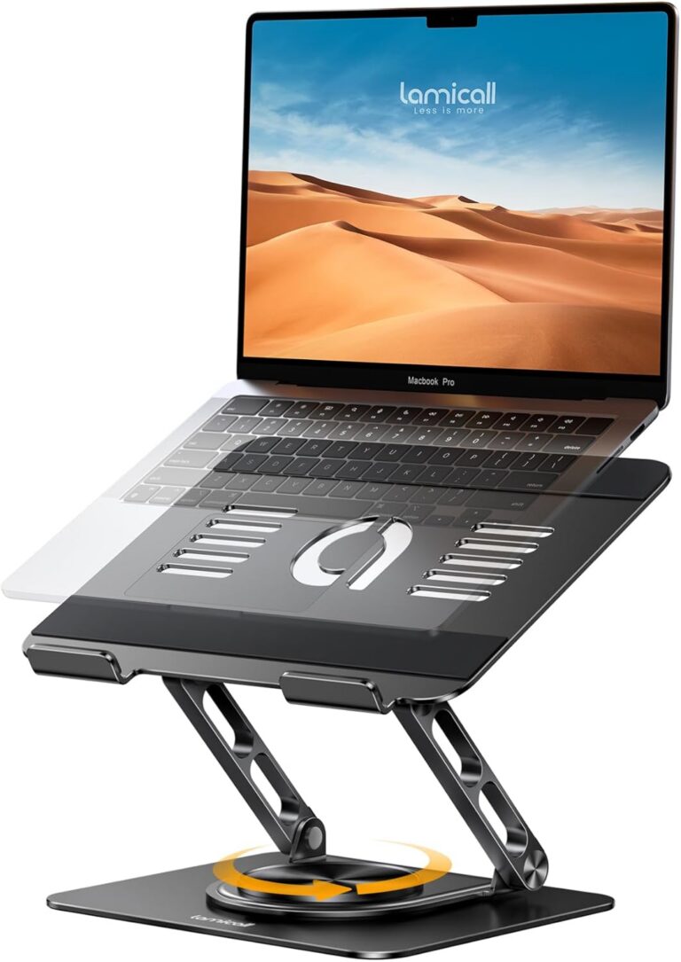 Lamicall Aluminum Adjustable Laptop Stand product image