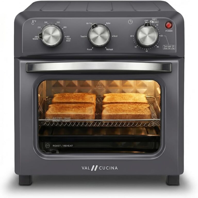 VAL CUCINA 6-in-1 Retro Air Fryer Toaster Oven Combo, 12.7 QT product image