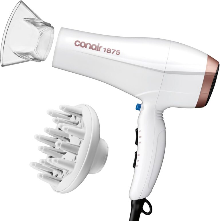 Conair Double Ceramic Hair Dryer with Diffuser & Concentrator product image