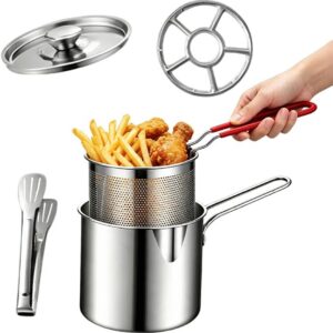 Seivble Stainless Steel Mini Deep Fryer Set product image