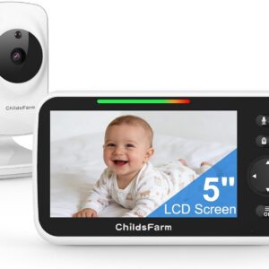 ChildsFarm 5-Inch No-Wi-Fi Baby Monitor ChildsFarm 5-Inch No-Wi-Fi Baby Monitor product image