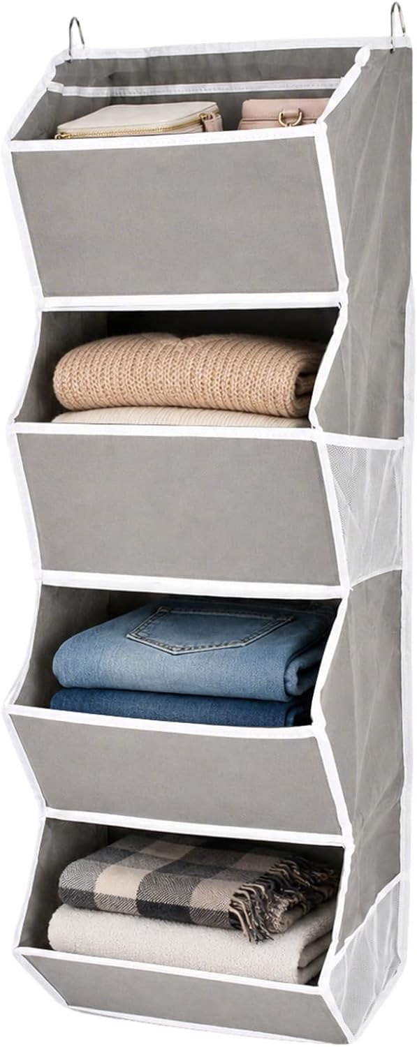 DAIXTQERNO 4-Shelf Hanging Closet Organizer product image