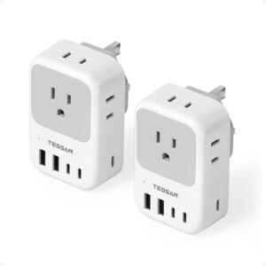 TESSAN US to UK Plug Adapter 2 Pack product image