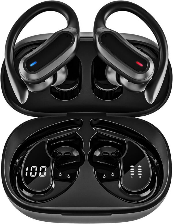 TRAUSI i27 Wireless Earbuds with Earhooks product image