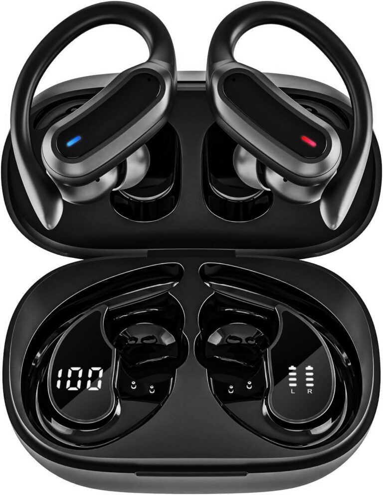 TRAUSI i27 Wireless Earbuds with Earhooks product image