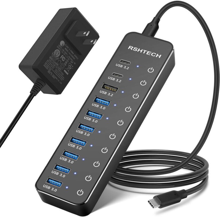 RSHTECH RSH-ST10C 10-Port Powered USB-C Hub product image