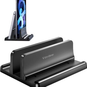 Vaydeer Vertical Laptop Stand Holder Organizer product image