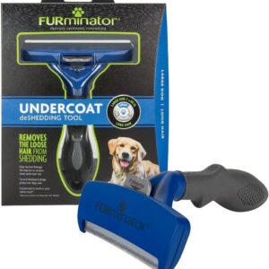 FURminator Large Dog Undercoat deShedding Tool for Long Hair product image