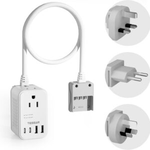 TESSAN 220 to 110 Voltage Converter US to Europe product image