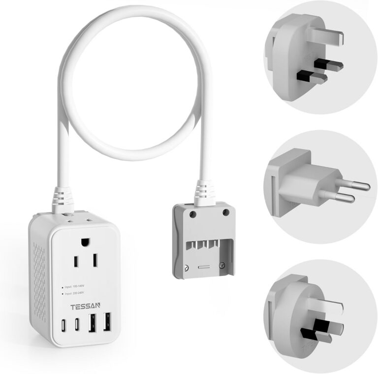 TESSAN 220 to 110 Voltage Converter US to Europe product image