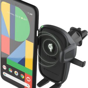 iOttie Easy One Touch Wireless 2 Qi Charging CD Slot + Air Vent Combo Phone Mount product image