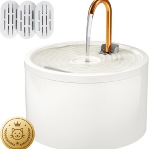 DOOOB Ceramic Cat Water Fountain product image