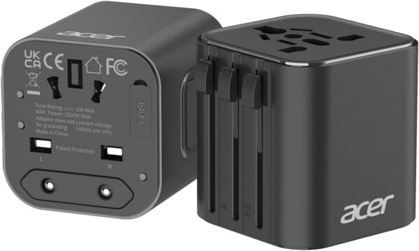 Acer US to Europe Plug Adapter product image