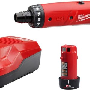 Milwaukee 2101-22 M4 1/4-Inch Hex Screwdriver Kit with 2 Batteries product image