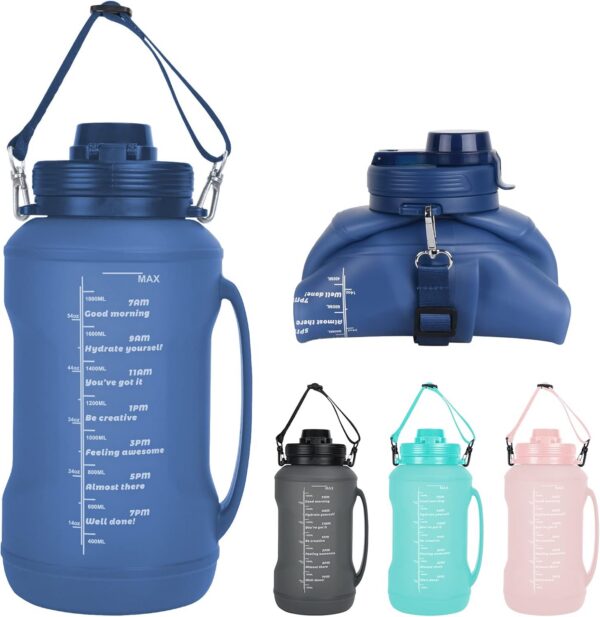 E-Senior Collapsible Water Bottle 2L/64oz product image