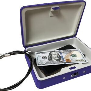 SEPOX Water Fire Guard Steel Lock Box with 3-Foot Security Cable product image