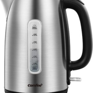COMFEE' Stainless Steel Electric Kettle, 1.7 Liter product image