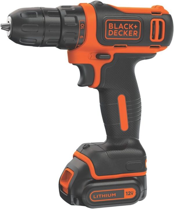 BLACK+DECKER 12V MAX Cordless Drill/Driver BDCDD12C product image
