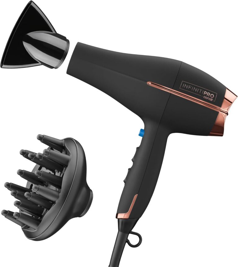 Conair InfinitiPRO Hair Dryer with Diffuser & Concentrator product image