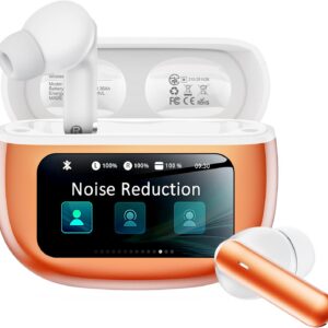 Bucephalus T27 Wireless Earbuds with Touchscreen Case product image