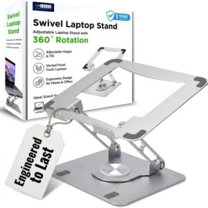 Uncaged Ergonomics Swivel Laptop Stand product image