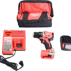 Milwaukee 3601-21P M18 Compact Brushless 1/2-Inch Drill/Driver Kit product image