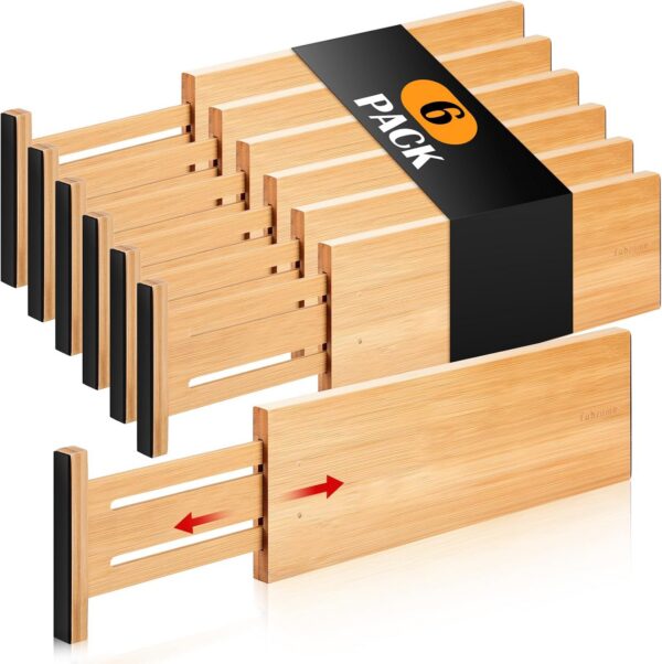 Fabsome Dresser Drawer Organizers 6 Pack product image