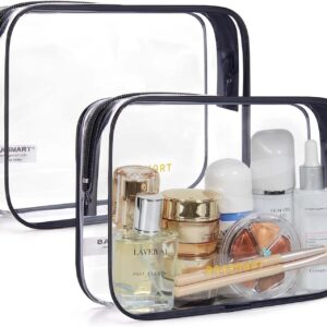 BAGSMART Clear Toiletry Bag 2-Pack product image